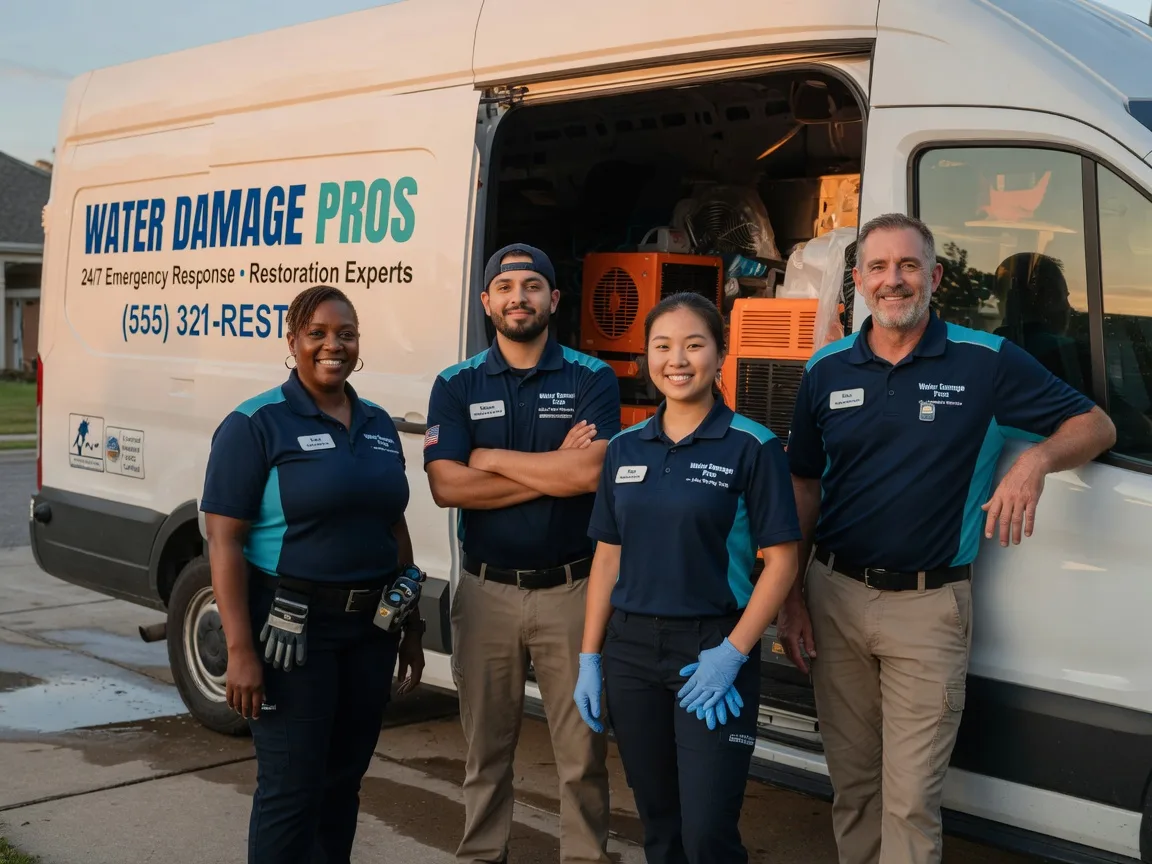 Water Damage Restoration company in Clinton, AR
